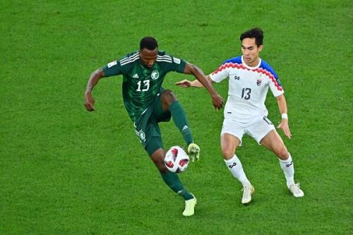 توقف عربستان برابر تایلند در نیمه اول