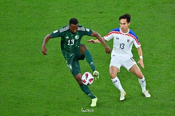 توقف عربستان برابر تایلند در نیمه اول