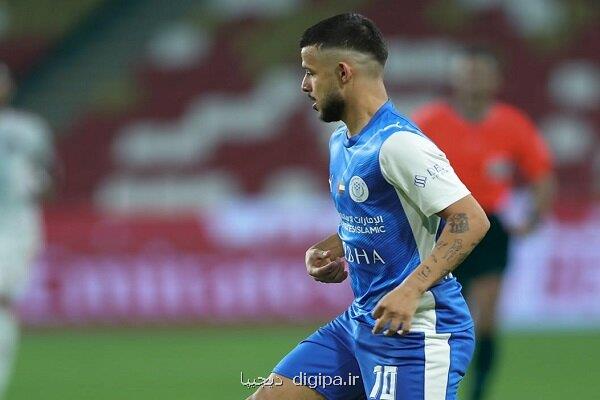 مصدومیت وینگر ایرانی النصر قایدی در انتظار آزمایشات پزشکی