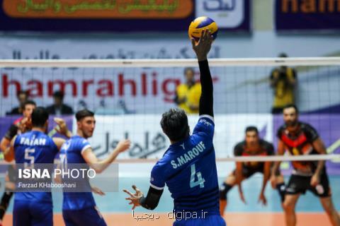 اعلام برنامه مرحله نهایی لیگ برتر والیبال