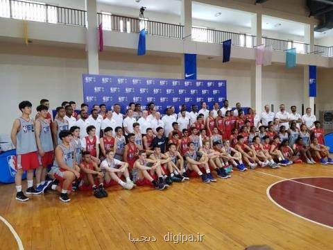 عملكرد خوب بسكتبالیست های ایران در كمپ بدون مرز NBA