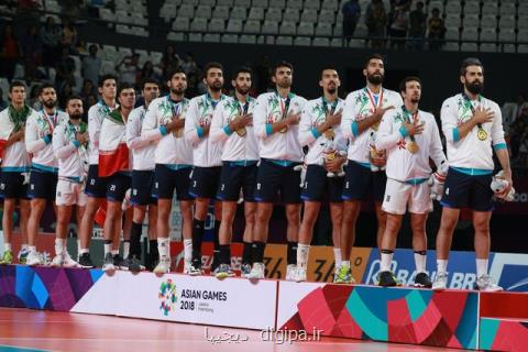 والیبال ایران قهرمان بازی های آسیایی شد